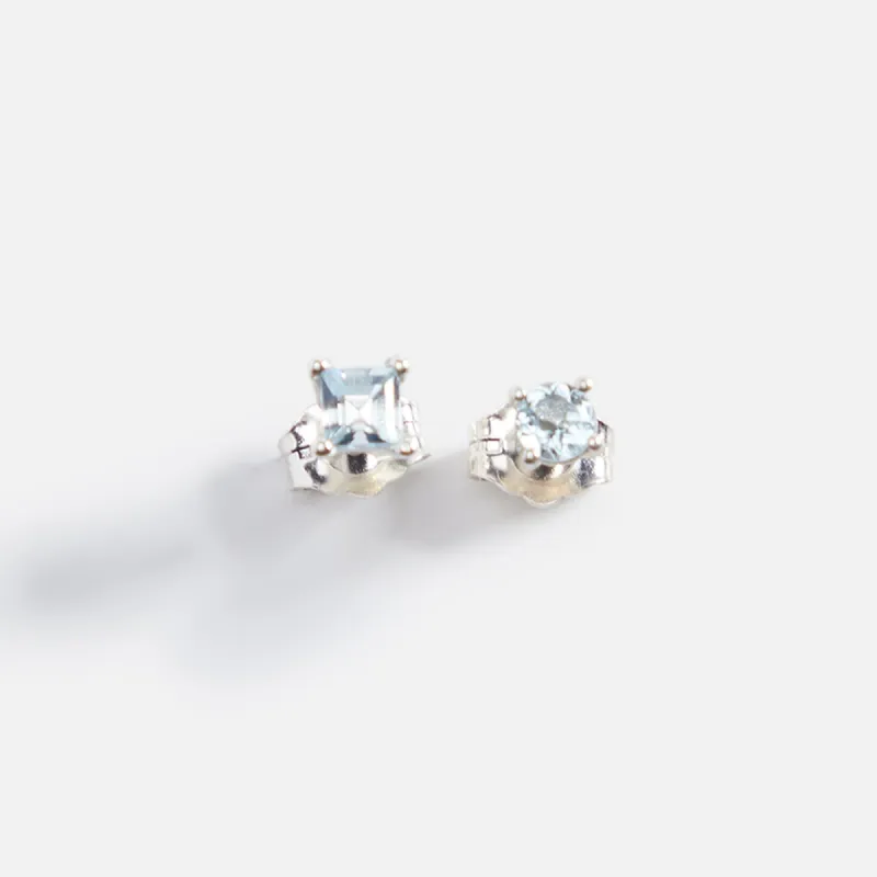 Martine Ali Aquamarine Prince Set - Silver sold by Kith