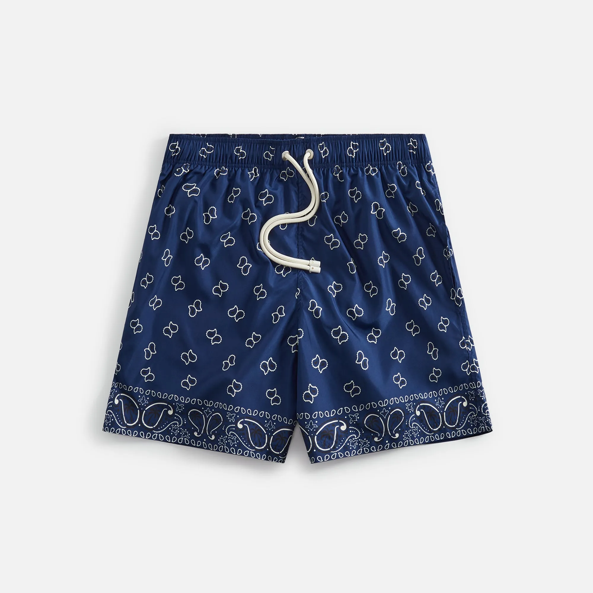 Palm Angels Paisley Swimshort - Navy Blue sold by Kith