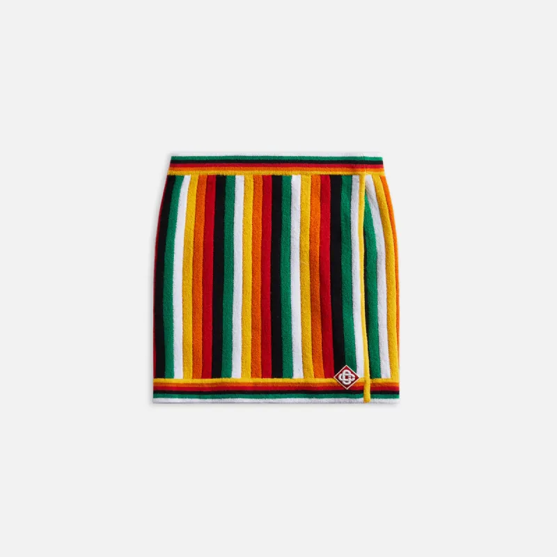 Casablanca Strped Towel Skirt - Multi sold by Kith
