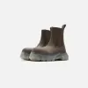 Rick Owens Stivali Pelle Beatle Bozo Tractor - Dust / Clear sold by Kith