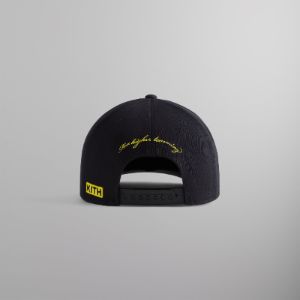Marvel | Kith for X-Men Wolverine Pinch Crown Snapback - Black sold by Kith