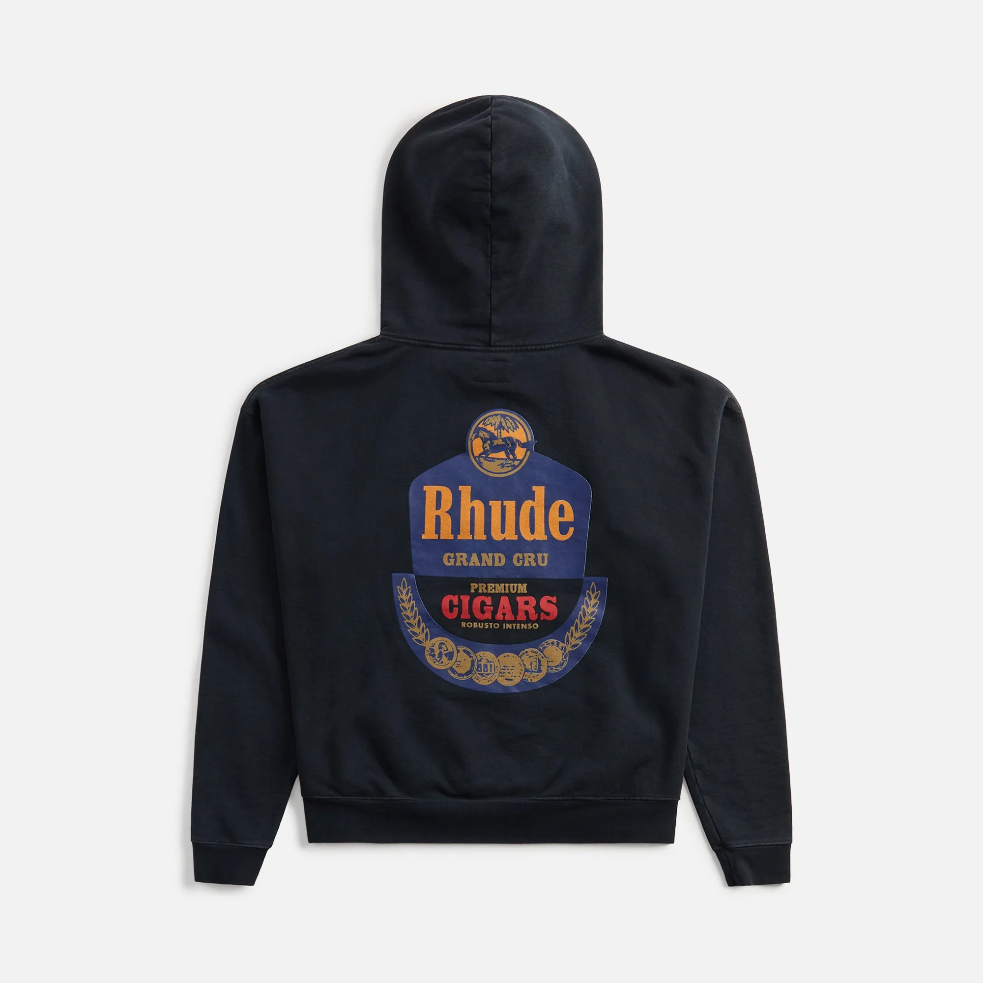 Rhude Grand Cru Hoodie - Vintage Black sold by Kith product image thumbnail 2
