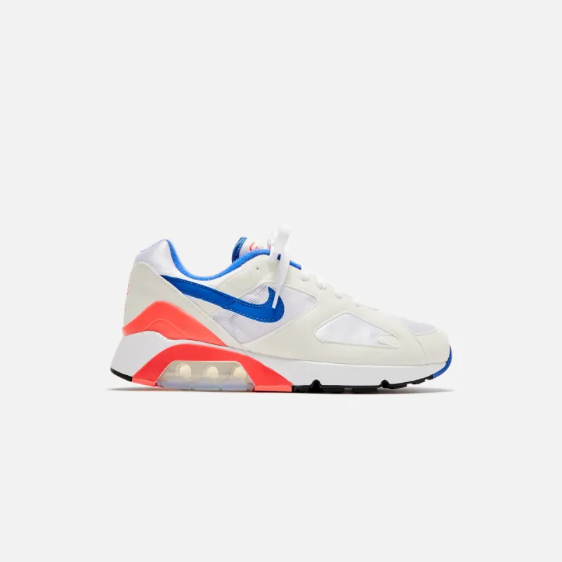Nike Air 180 - White / Ultramarine / Solar Red sold by Kith