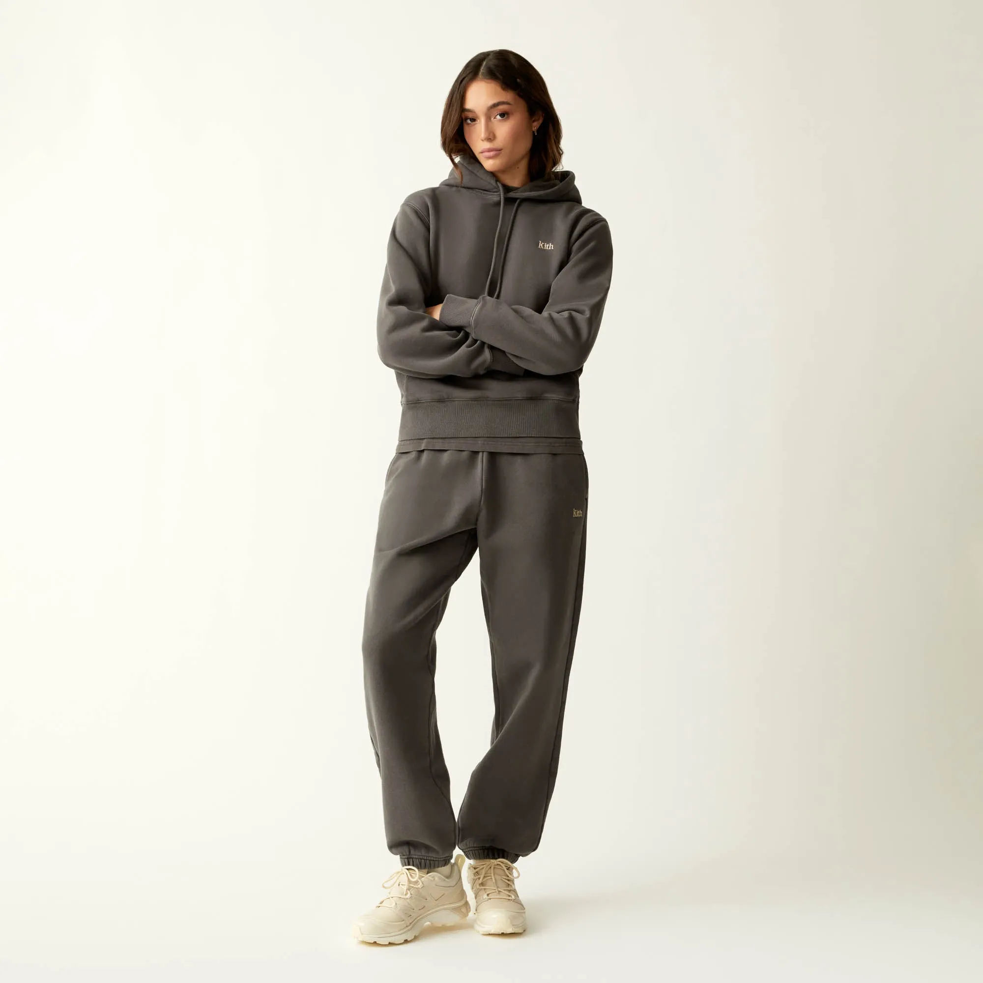 Kith Women Chelsea III Sweatpant - Hematite sold by Kith product image thumbnail 2
