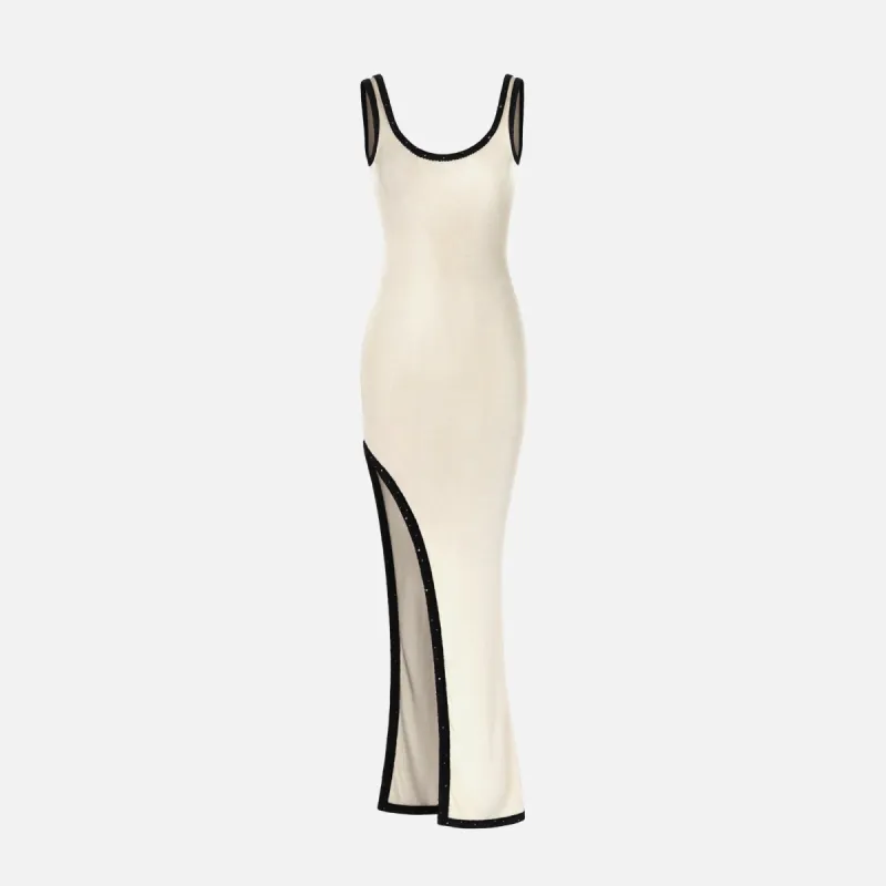 Asta Resort Naomi Split Dress - Champagne sold by Kith