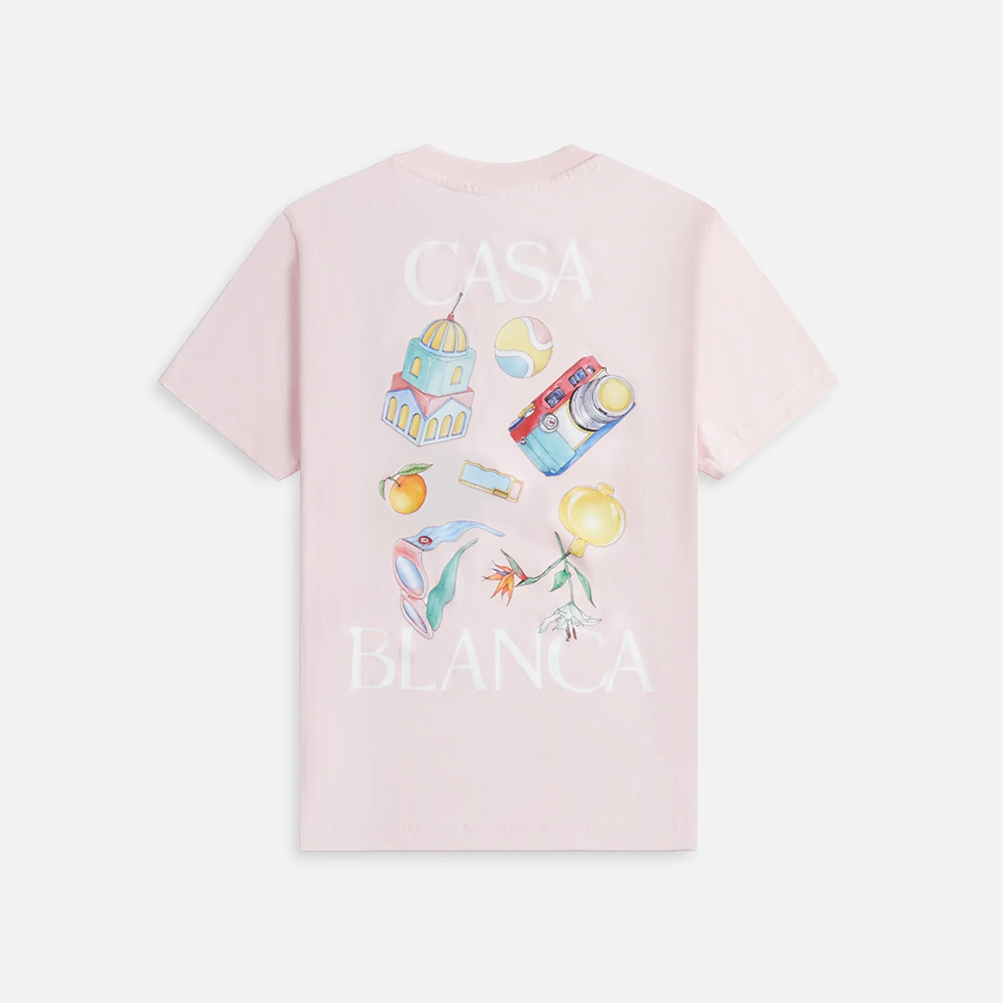Casablanca Memphis Elements Printed Tee -Pink sold by Kith product image thumbnail 2