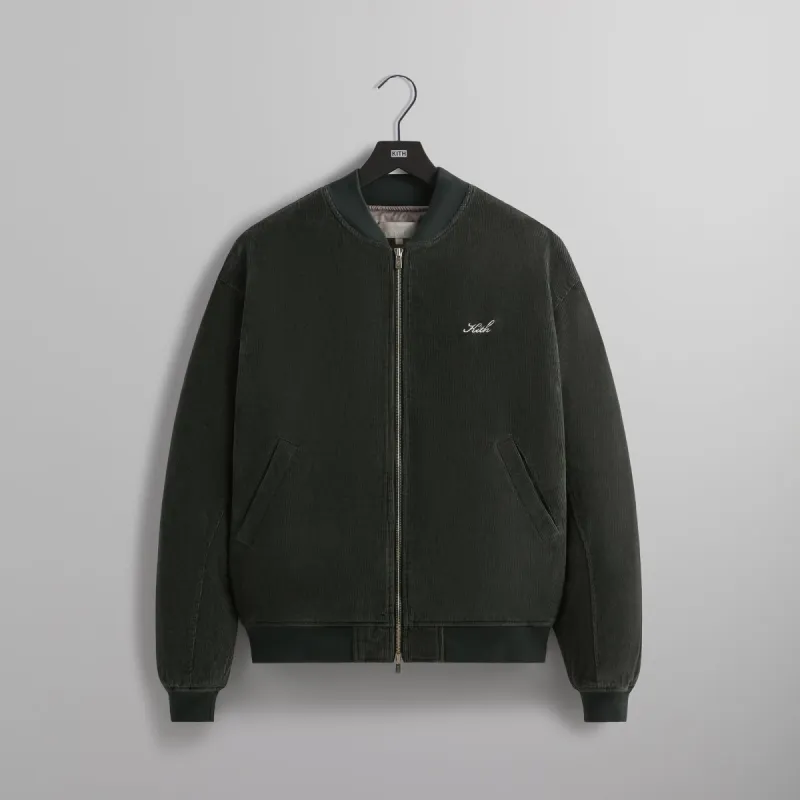 Kith Washed Corduroy Avery Bomber Jacket - Machine sold by Kith