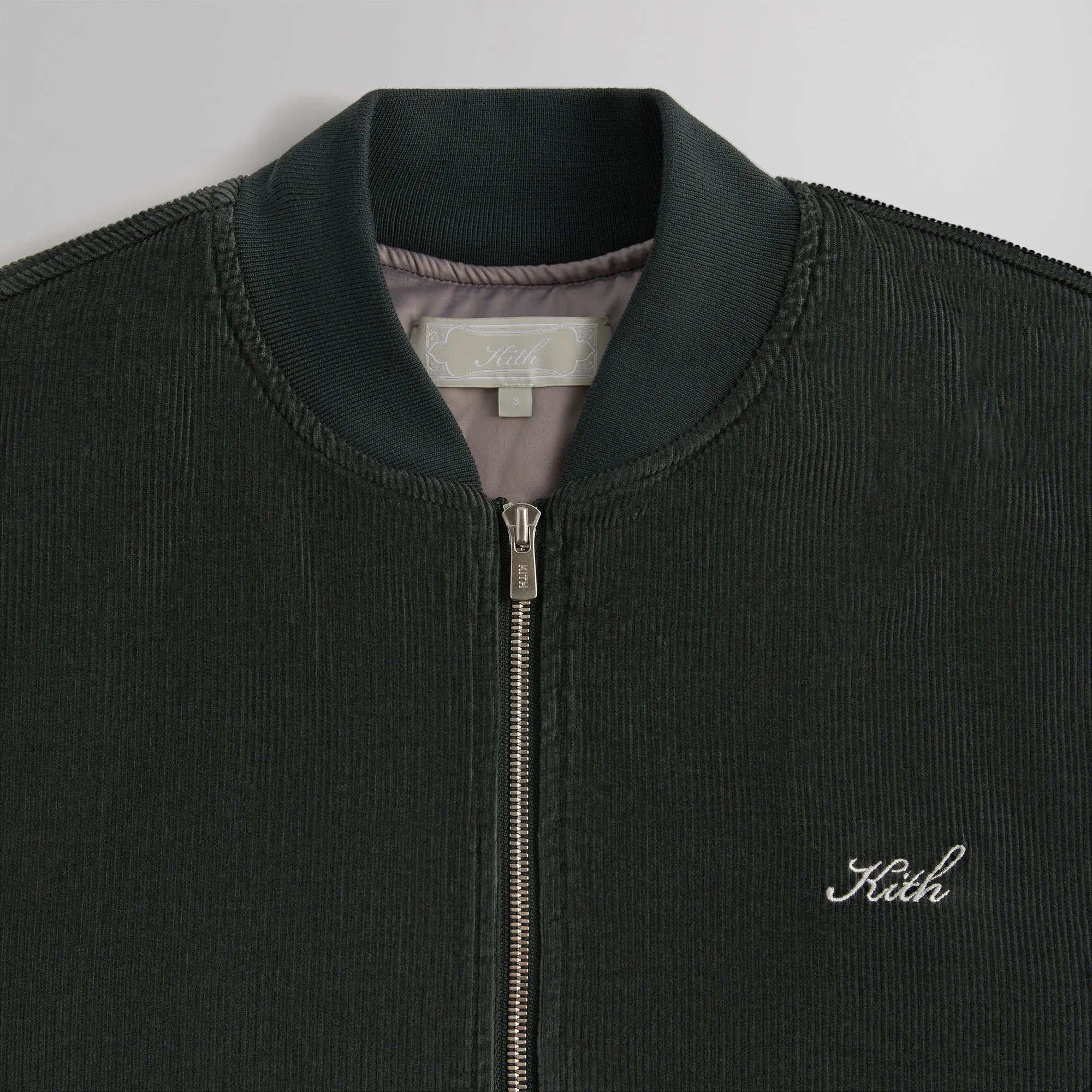 Kith Washed Corduroy Avery Bomber Jacket - Machine | Parallel