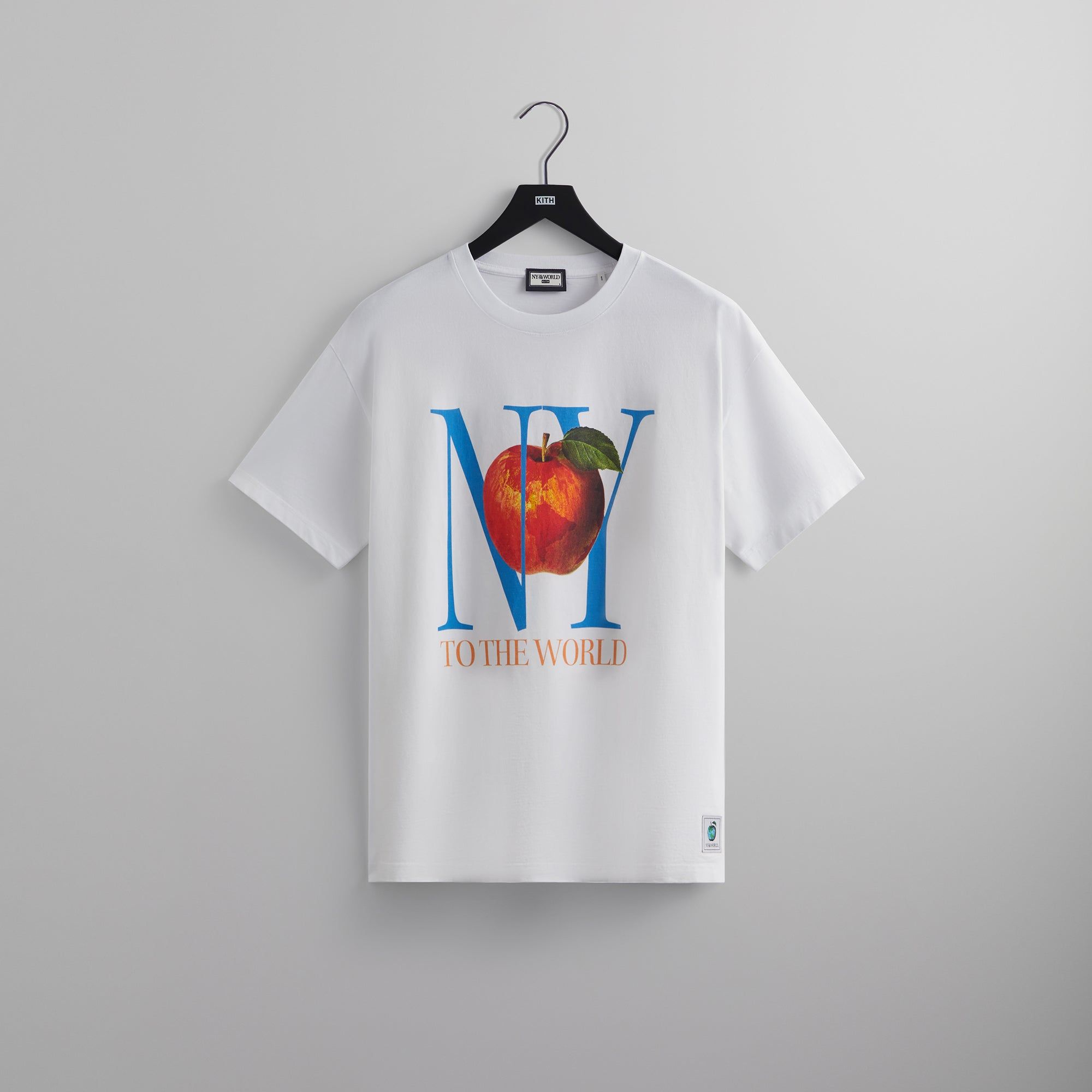 Kith New York to the World™ Vintage Tee - White sold by Kith