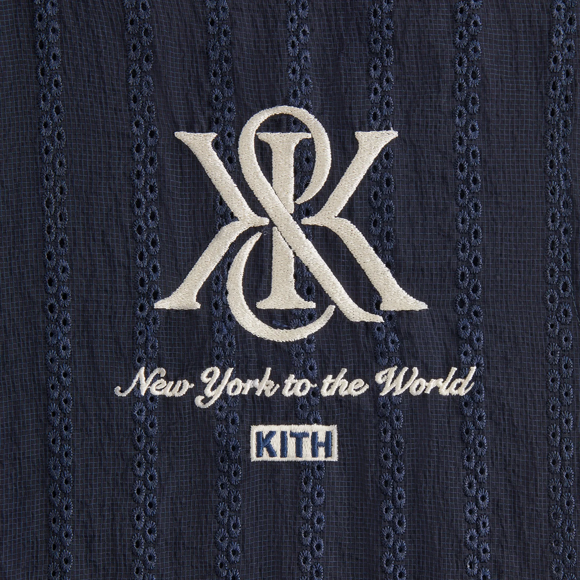 Kith Women Kieran Crest Coaches Jacket - Nocturnal sold by Kith product image thumbnail 4