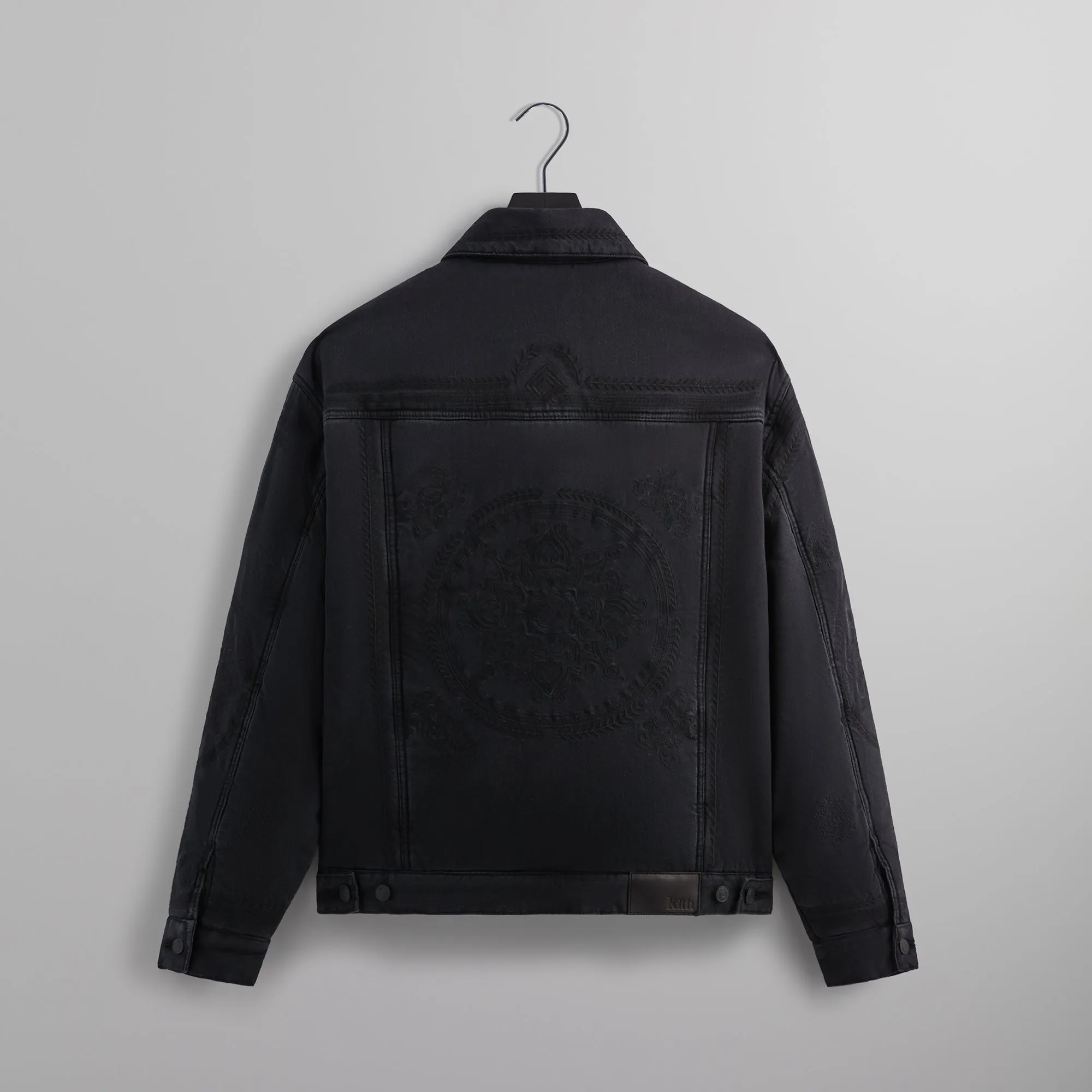 Kith Puffed Jase Denim Jacket - Black sold by Kith product image thumbnail 2
