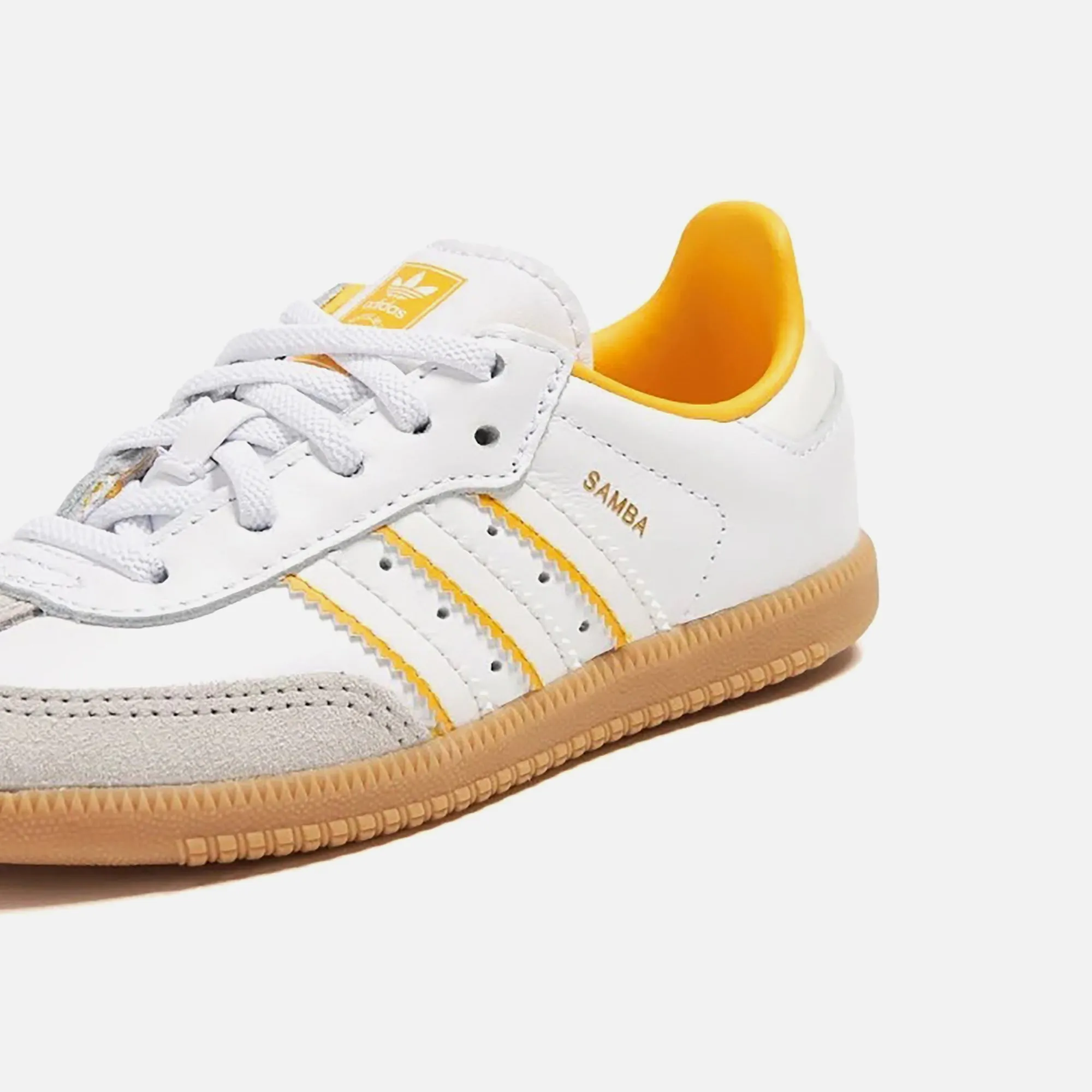 adidas TD Samba OG - White / Crystal White / Crew Yellow sold by Kith product image thumbnail 4