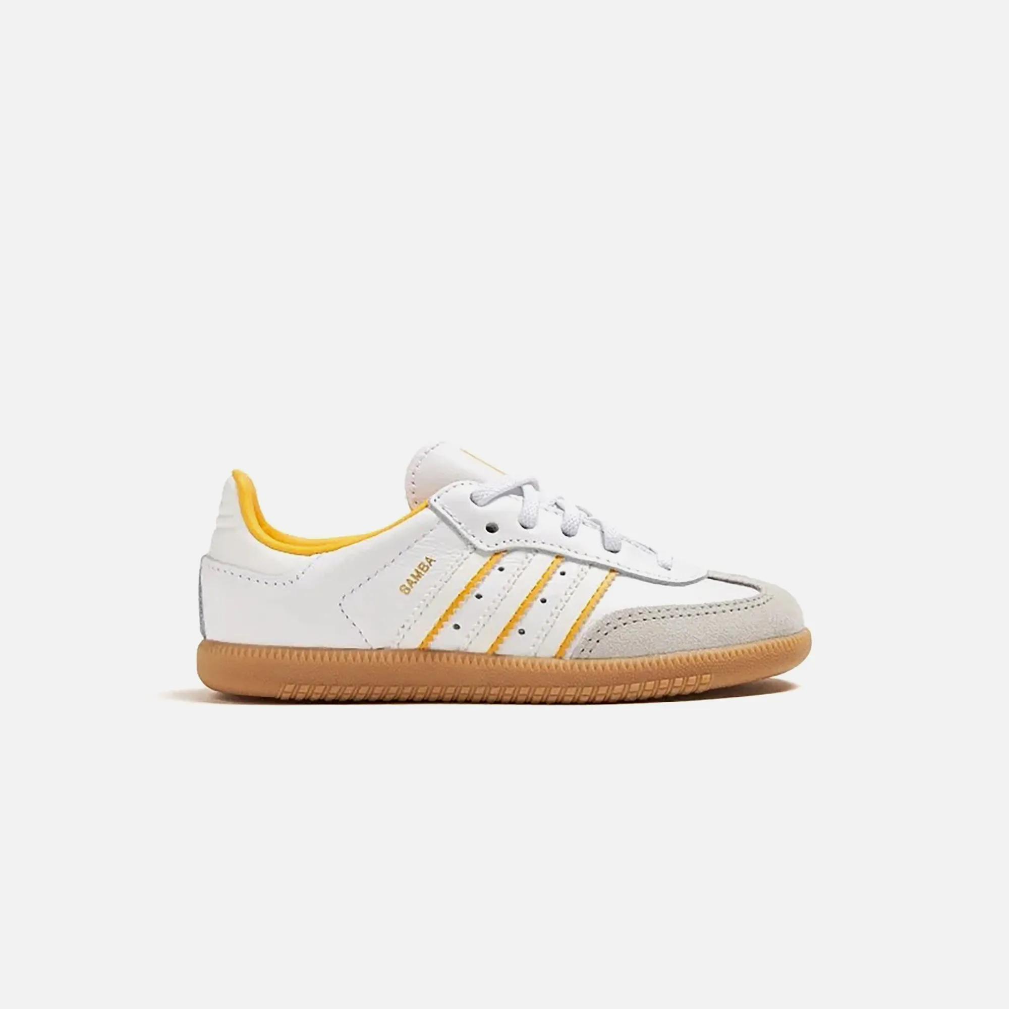adidas TD Samba OG - White / Crystal White / Crew Yellow sold by Kith