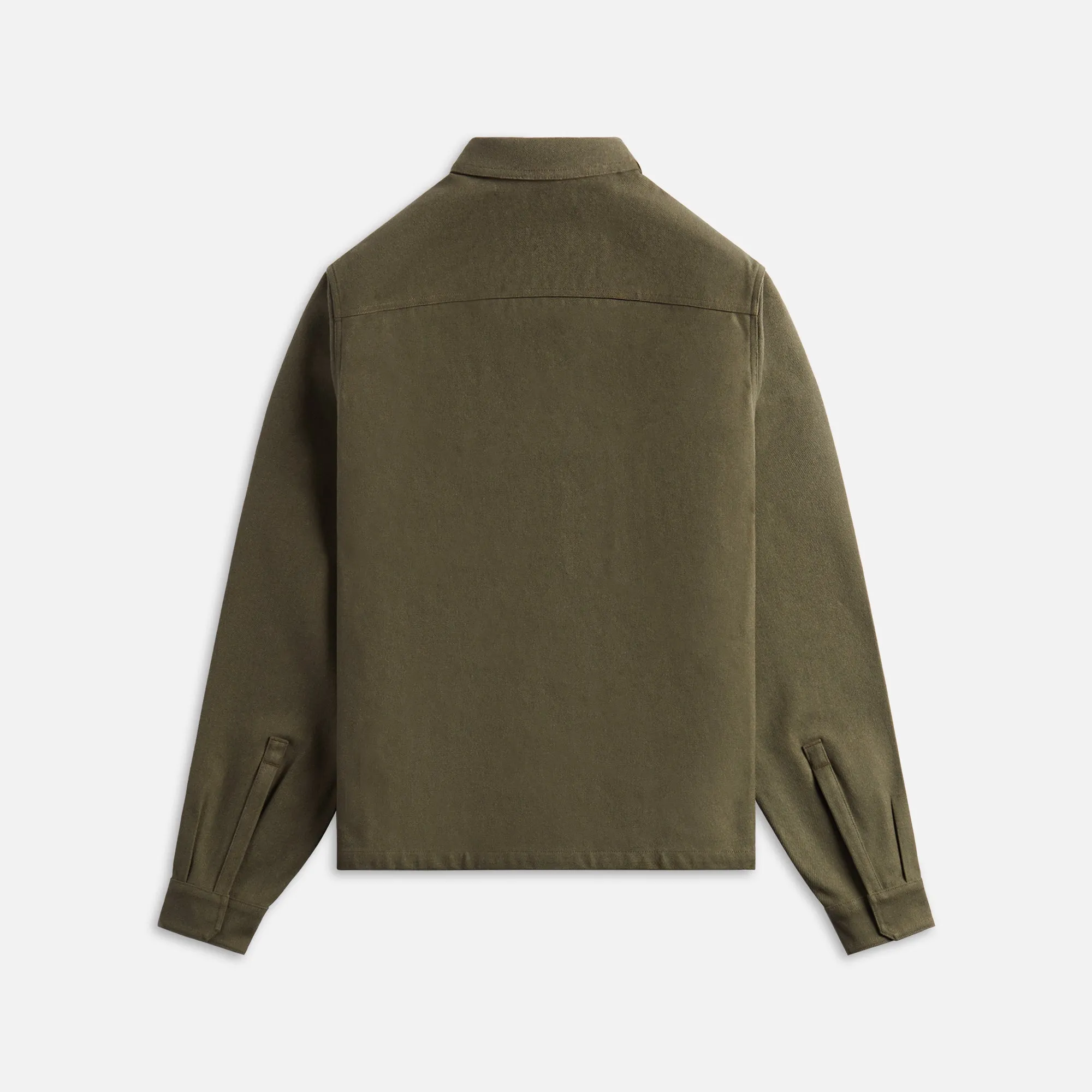 Rick Owens Camicia Cropped Outershirt - Olive Drab sold by Kith product image thumbnail 2