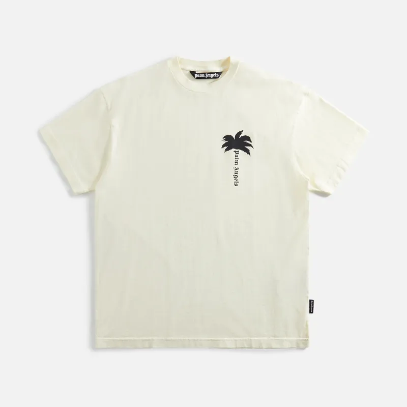 Palm Angels The Palm Tee - Off White / Black sold by Kith