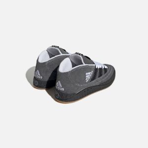 adidas Originals Adimatic Mid YNuK - Grey Five / Core Black / Off White sold by Kith