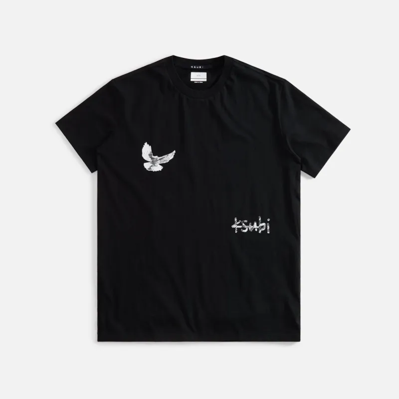 Ksubi Flight Kash Tee - Jet Black sold by Kith