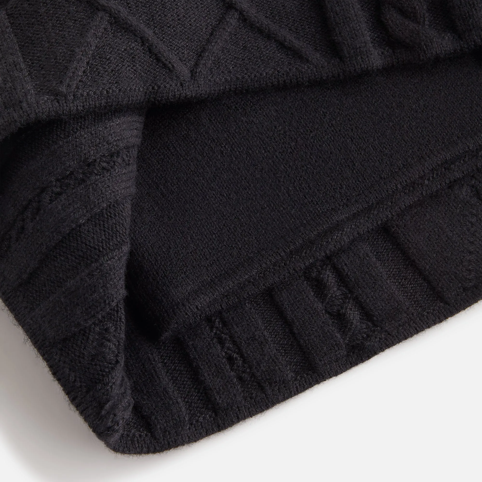 Kith Women Ember Cable Knit Mini Skort - Black sold by Kith product image thumbnail 4