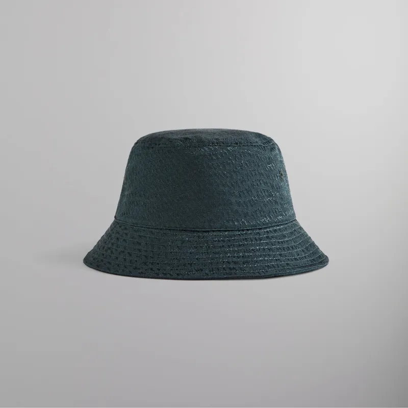 Kith Jacquard Faille Dawson Bucket Hat - Machine sold by Kith