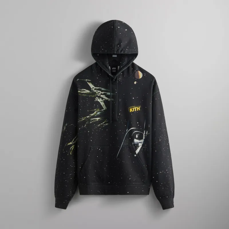 STAR WARS™ | Kith War Hoodie - Black sold by Kith