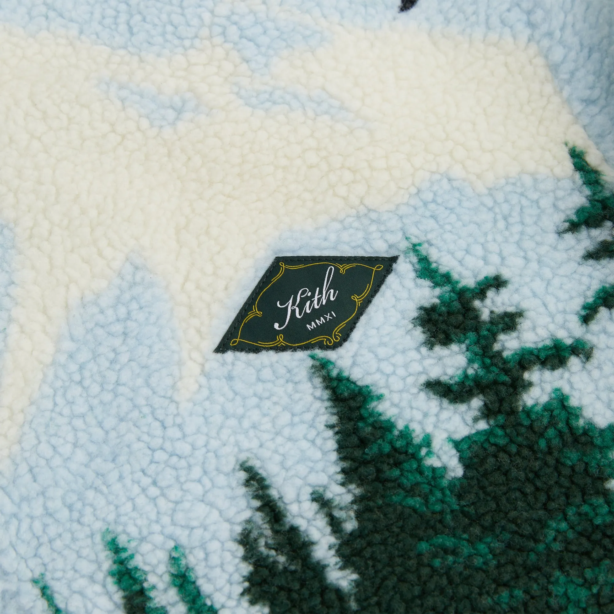 Kith Pinehurst Sherpa Full Zip - Larimar sold by Kith product image thumbnail 5