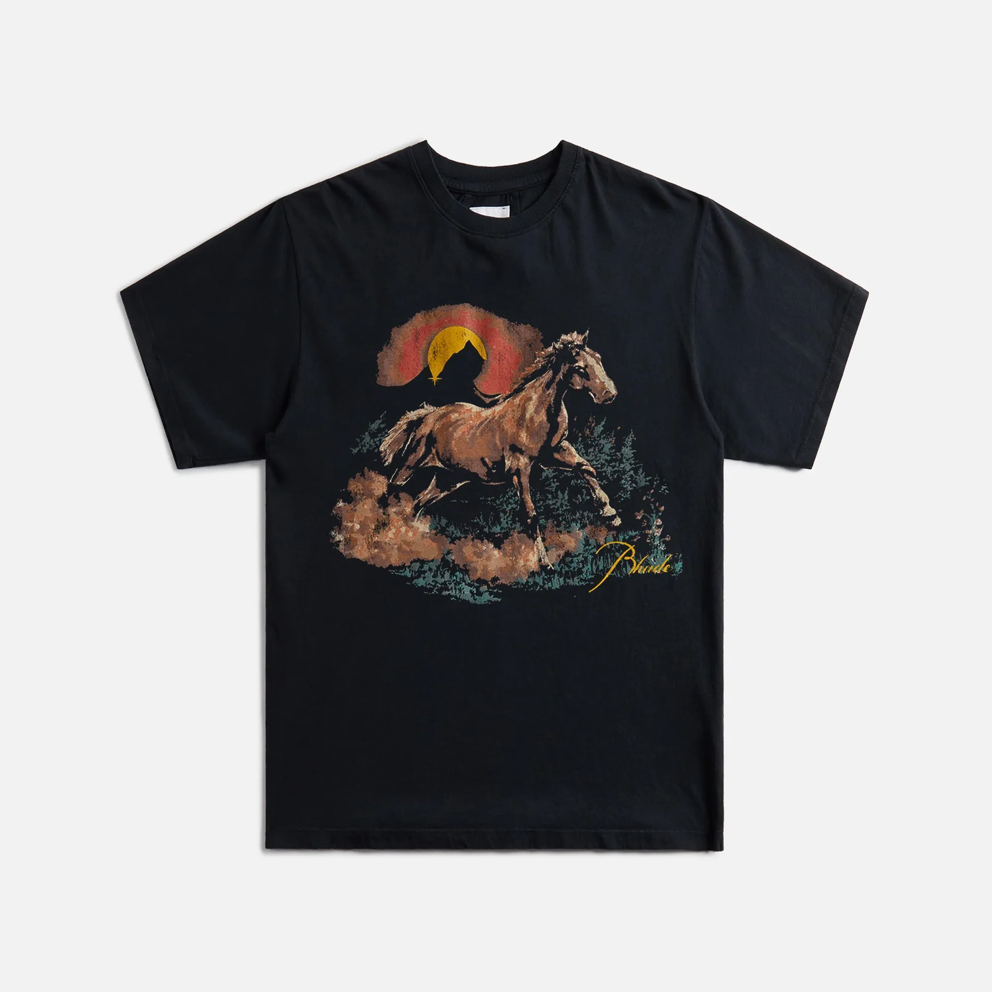 Rhude Santo Tee - Vintage Black sold by Kith