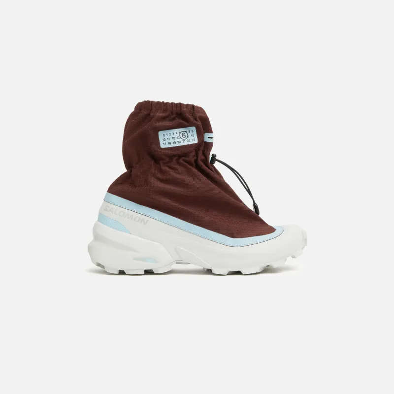 Salomon x Margiela MM6 Cross Mid - Bitter Chocolate / Lunar Rock / Crystal Blue sold by Kith