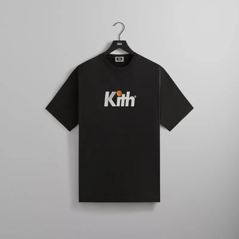 Kith Hoops Tee - Black sold by Kith