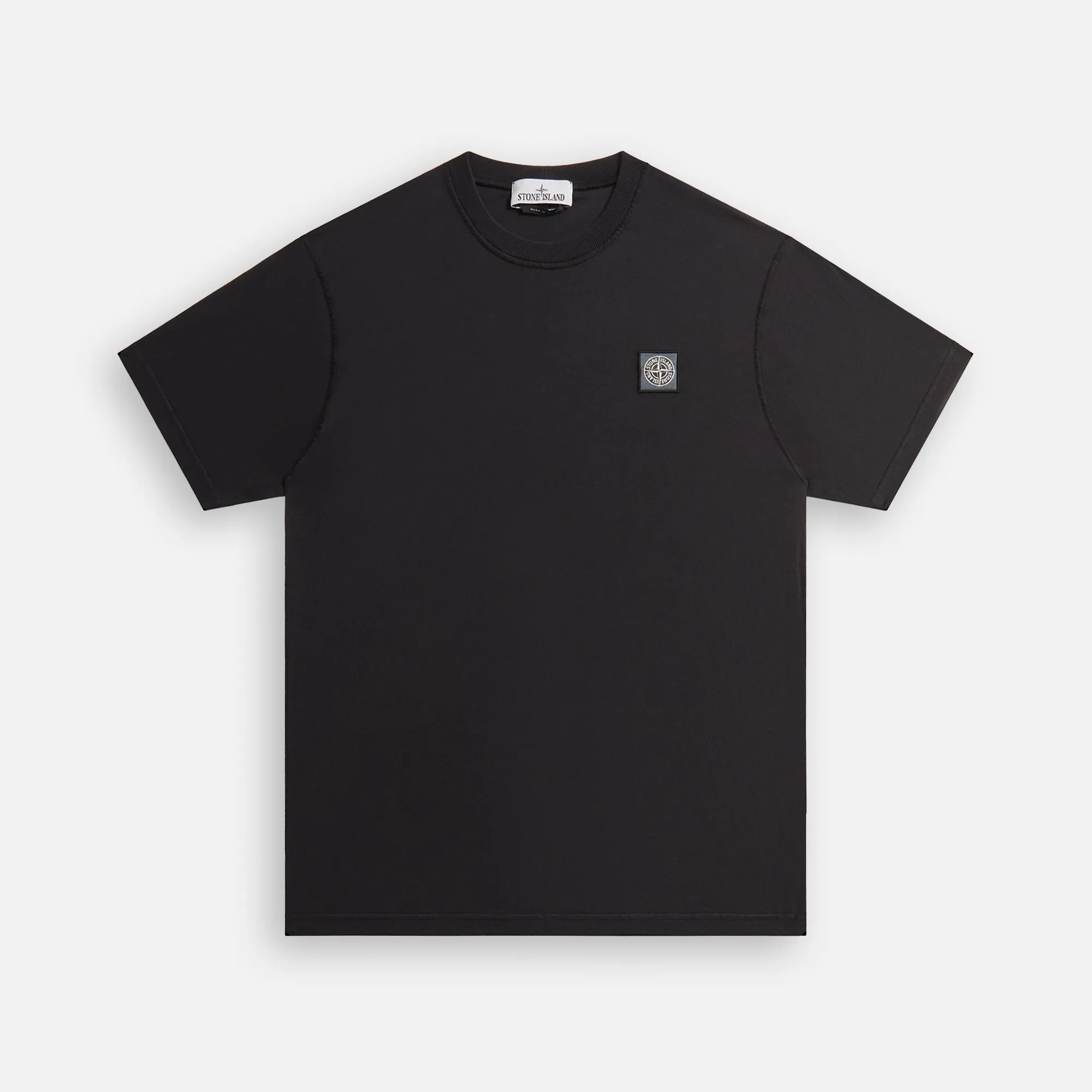 Stone Island Garment Dyed Tee - Black sold by Kith