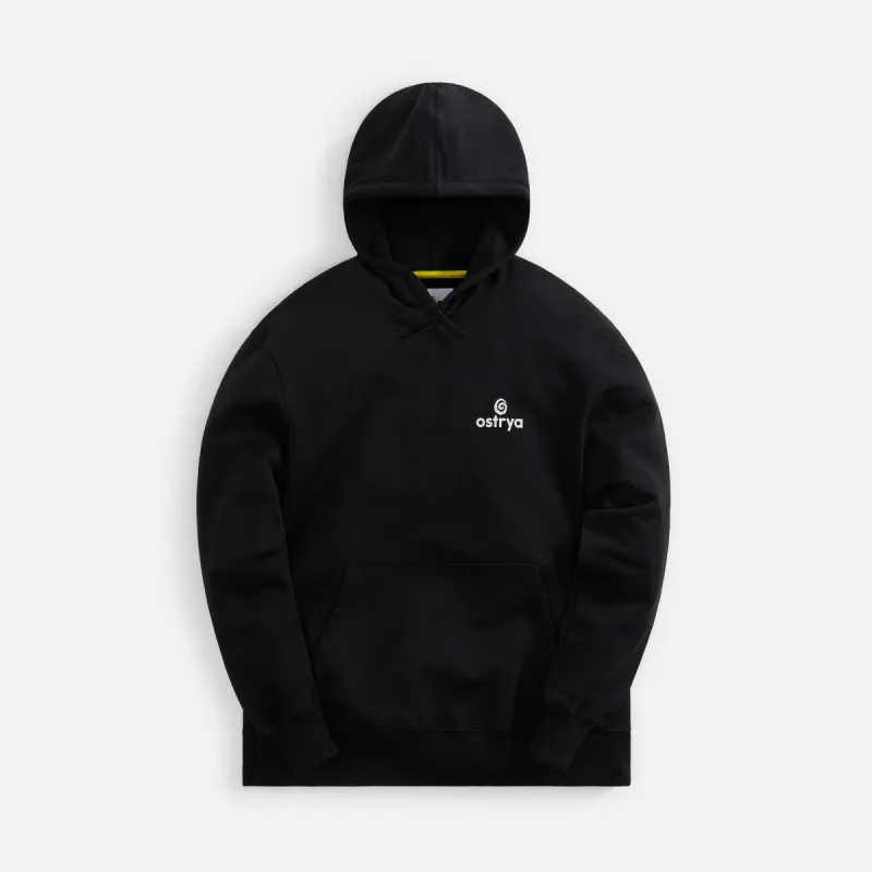 Ostrya Core Logo Hoodie - Black sold by Kith