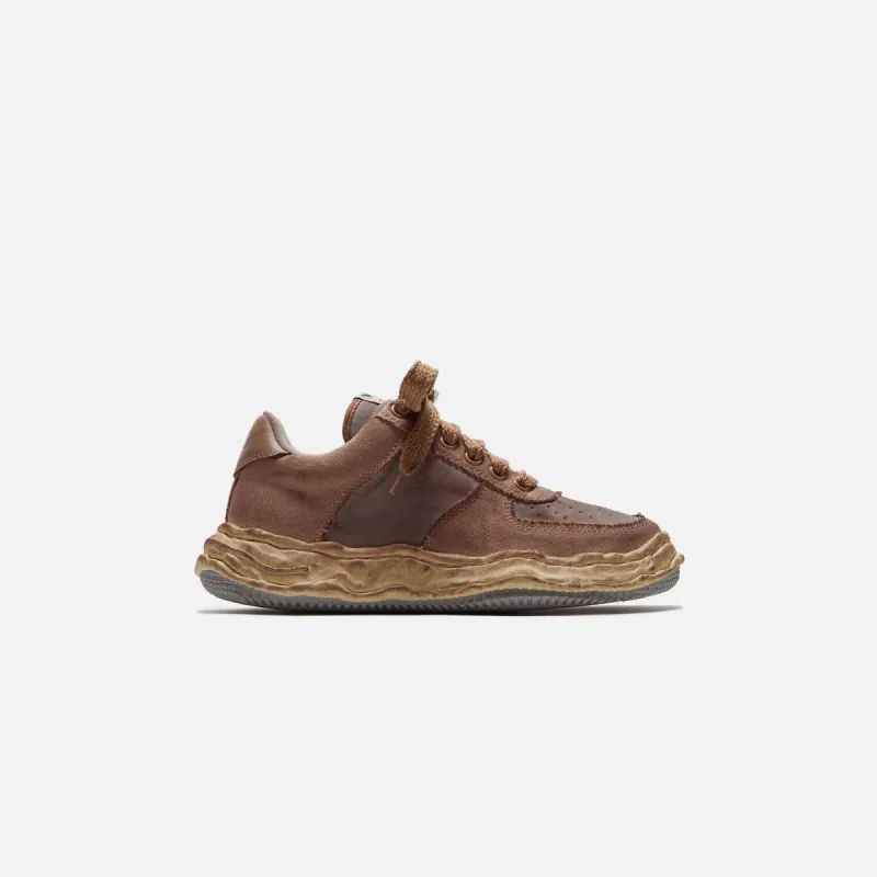 Mihara Yasuhiro Wayne OG Sole Mix Material Low - Brown made by Kith