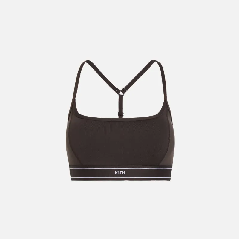 Kith Women Nadia Low Impact Bra - Kindling sold by Kith