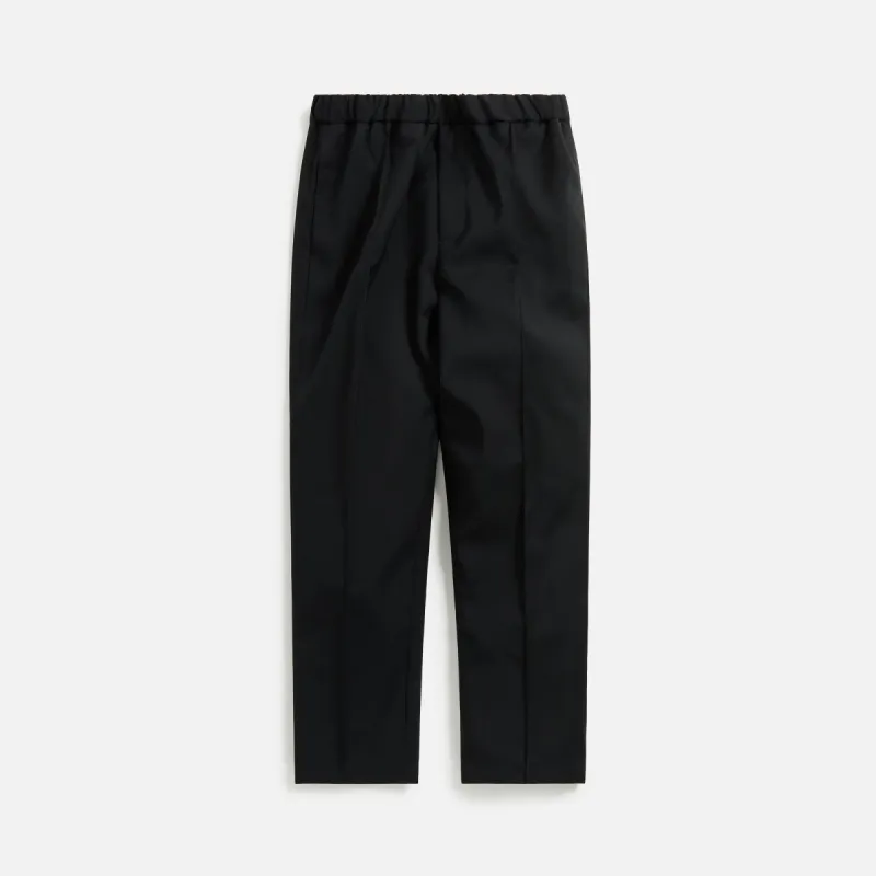 Jil Sander Fine Wool Gabardine Trouser - Black sold by Kith