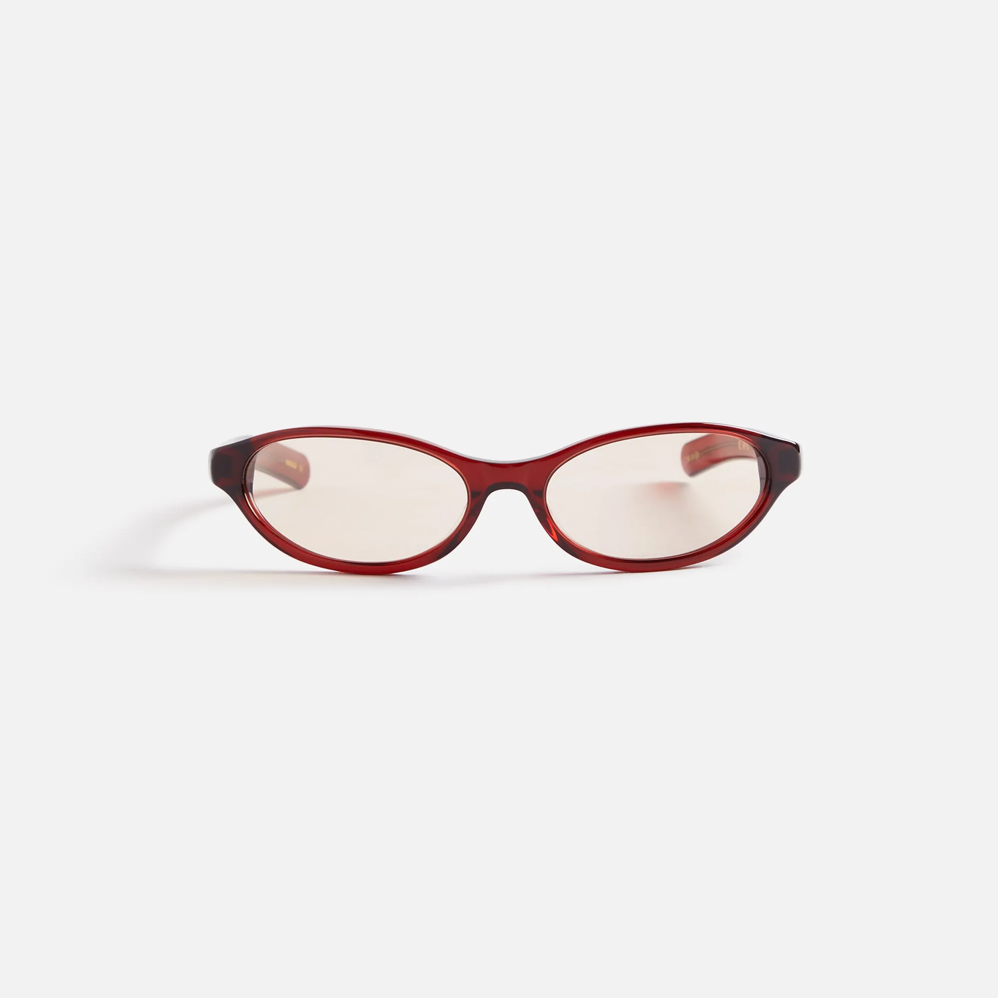 Flatlist Olympia Sunglasses - Solid Black / Brown Gradient Lens sold by Kith