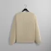 Kith Micro Waffle Colby Pullover - Sandrift sold by Kith
