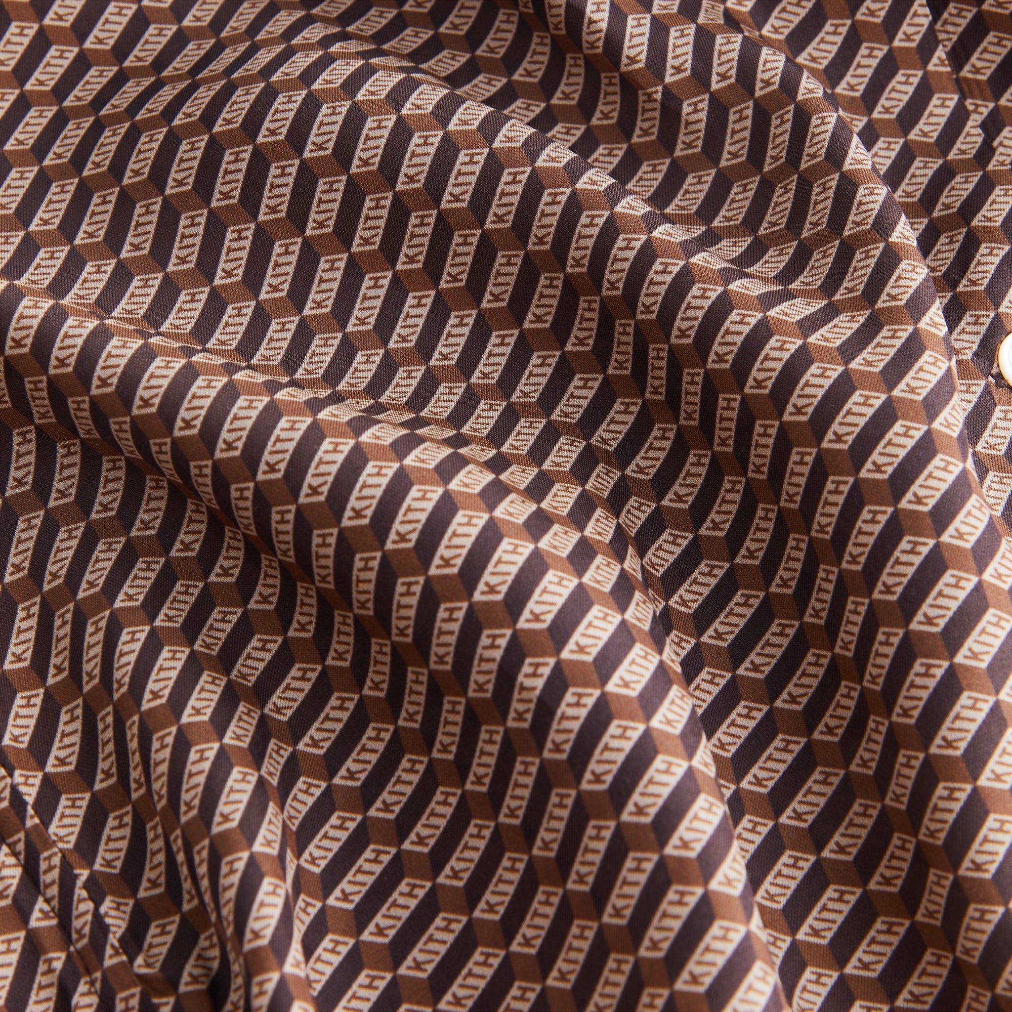 トップス kith women Mulberry sheer monogram tee Kith Women Mulberry Sheer Monogram Tee - Canvas | Parallel