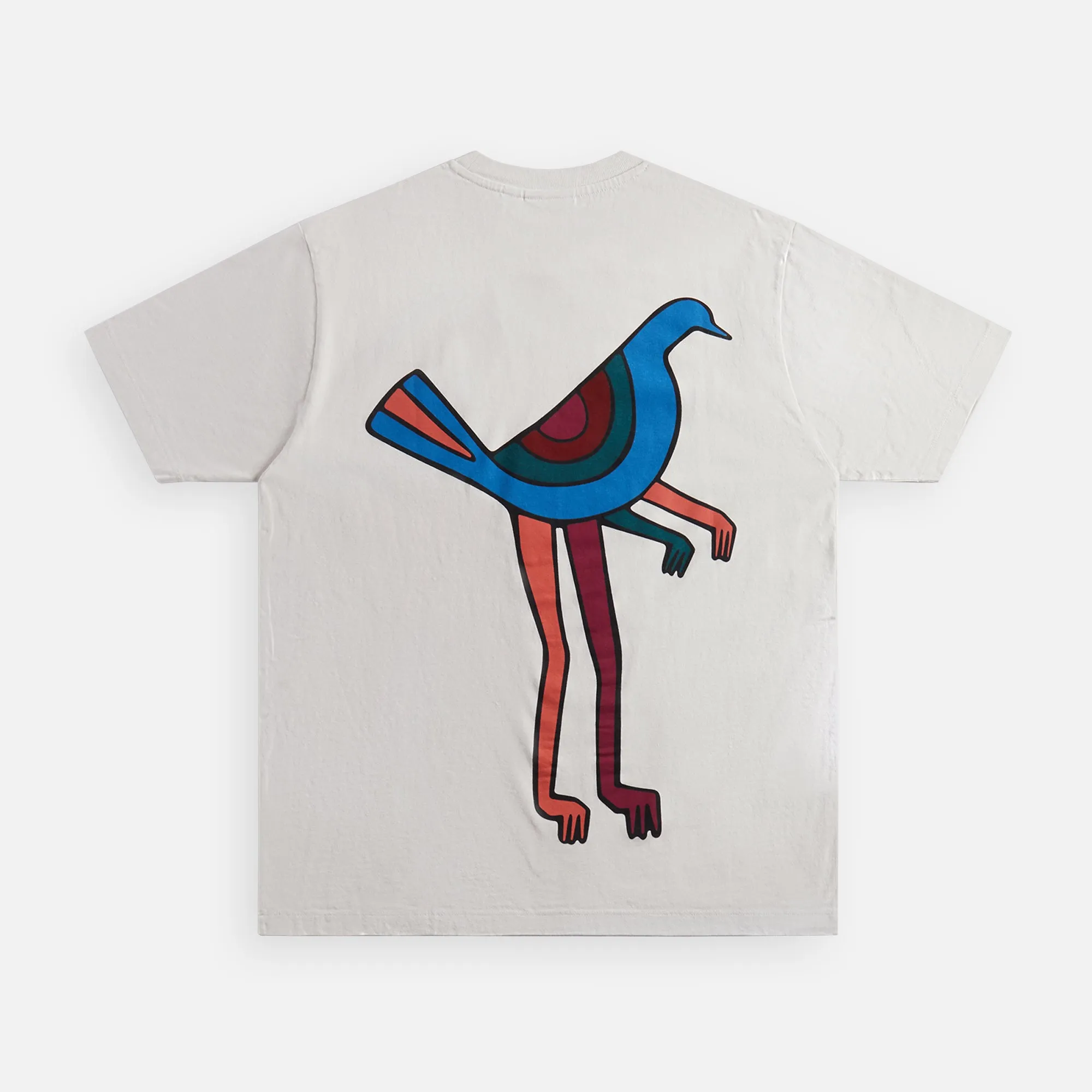 by Parra Pigeon Legs Tee - Light Grey sold by Kith product image thumbnail 2