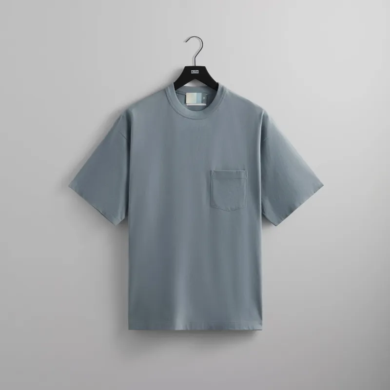Kith Leonard Tee -  Light Indigo sold by Kith