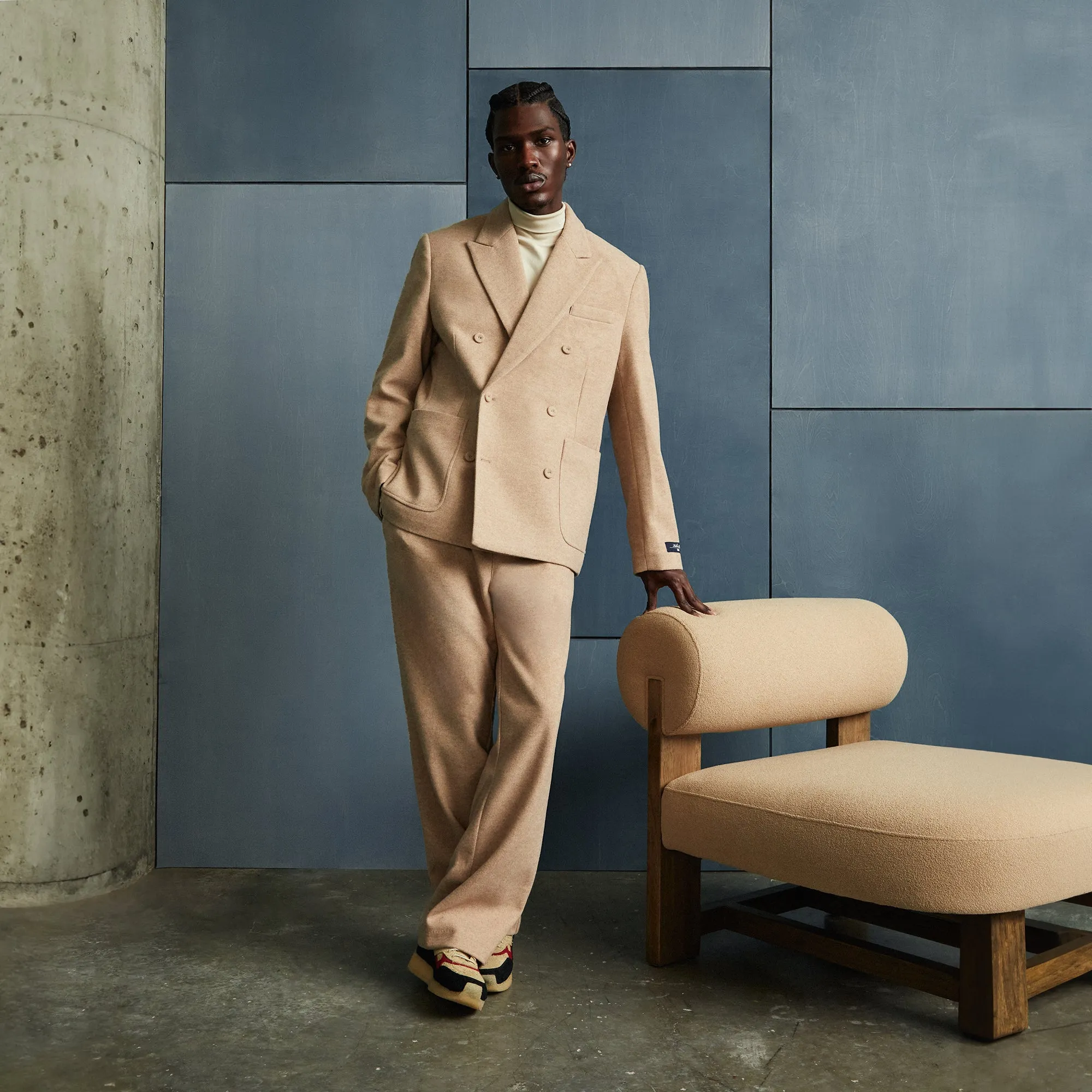 Kith Felted Jersey Bentley Pant - Strand sold by Kith product image thumbnail 2