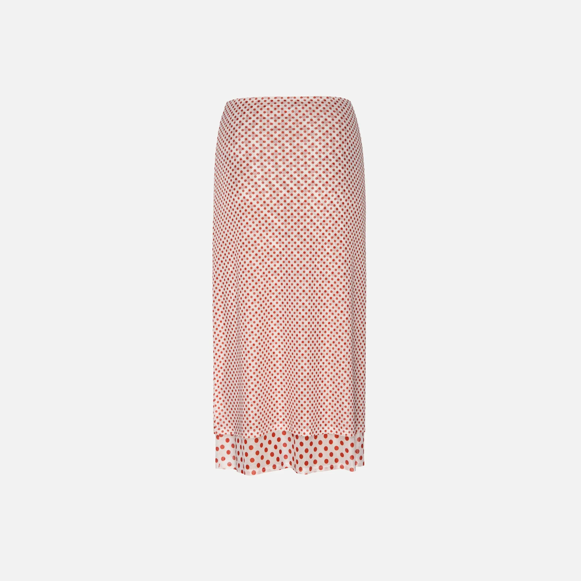 Miaou Maria Polka Dot Skirt - White sold by Kith product image thumbnail 2