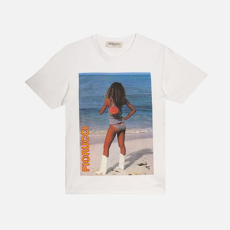 Fiorucci Archive Poster Tee - White sold by Kith