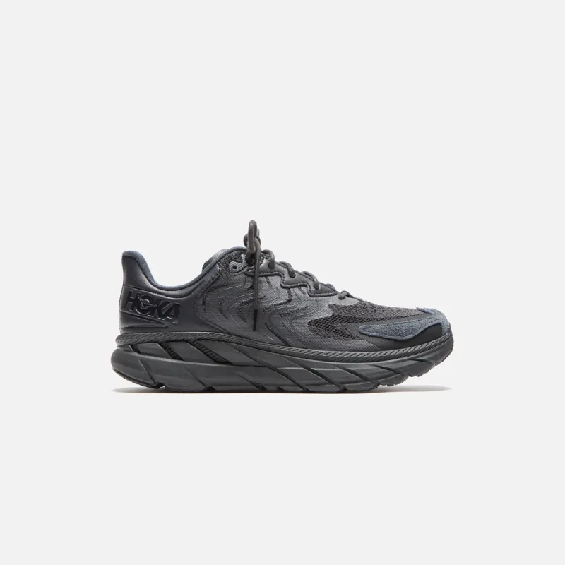HOKA Clifton LS - Black / Asphalt sold by Kith