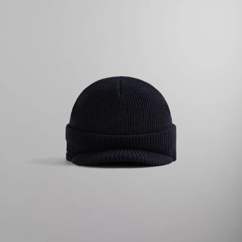 Kith for the New York Yankees Visor Beanie - Nocturnal sold by Kith