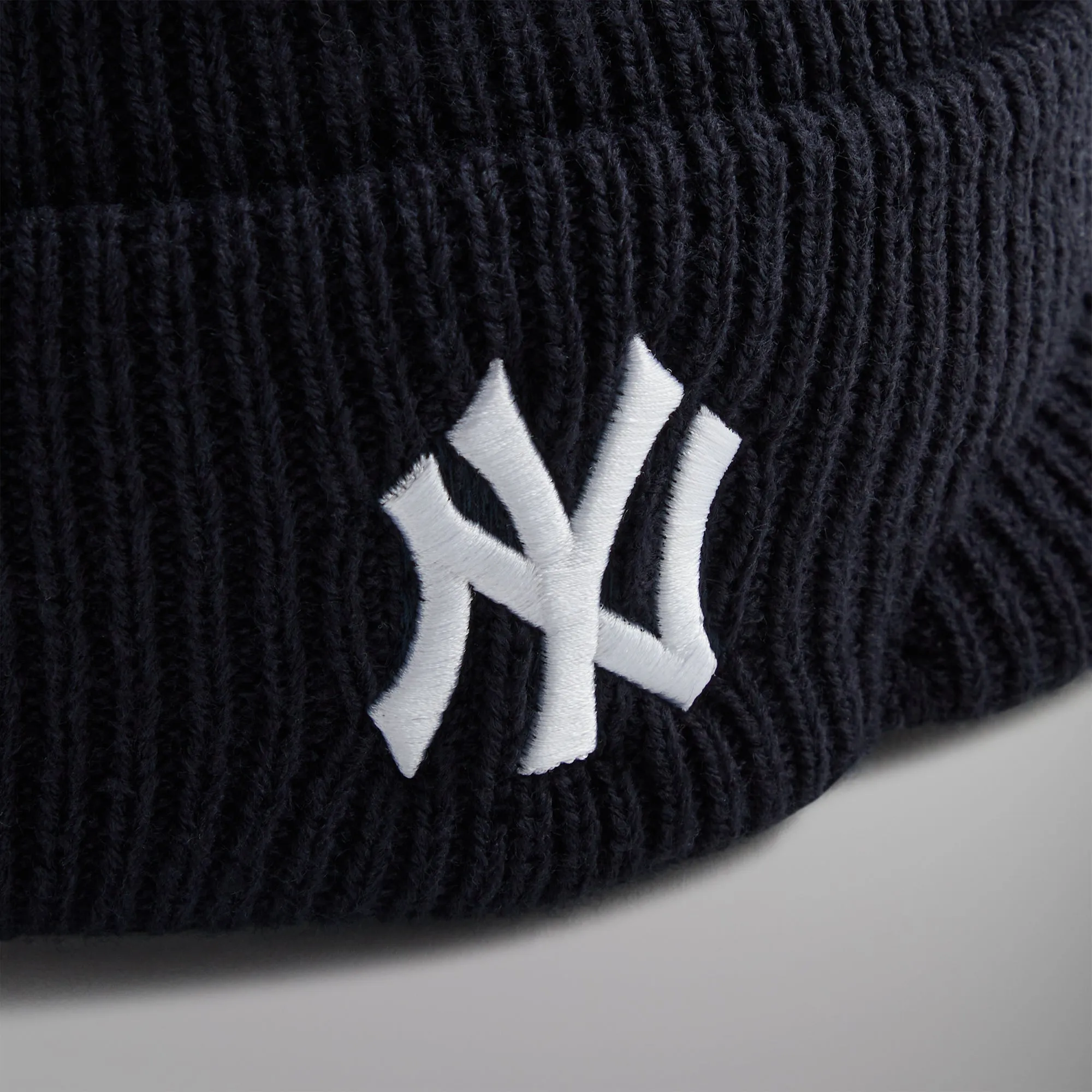 Kith for the New York Yankees Visor Beanie - Nocturnal sold by Kith product image thumbnail 4