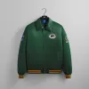 Kith for the NFL: Packers Satin Bomber Jacket - Board sold by Kith