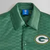 Kith for the NFL: Packers Satin Bomber Jacket - Board sold by Kith
