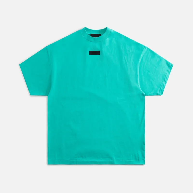 Essentials Crewneck Tee - Mint Leaf sold by Kith