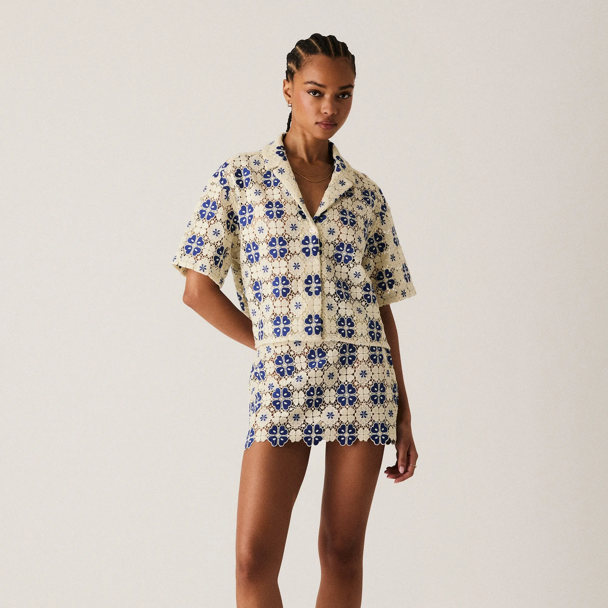 Kith Women Elora Lace Shirt - Current sold by Kith product image thumbnail 2