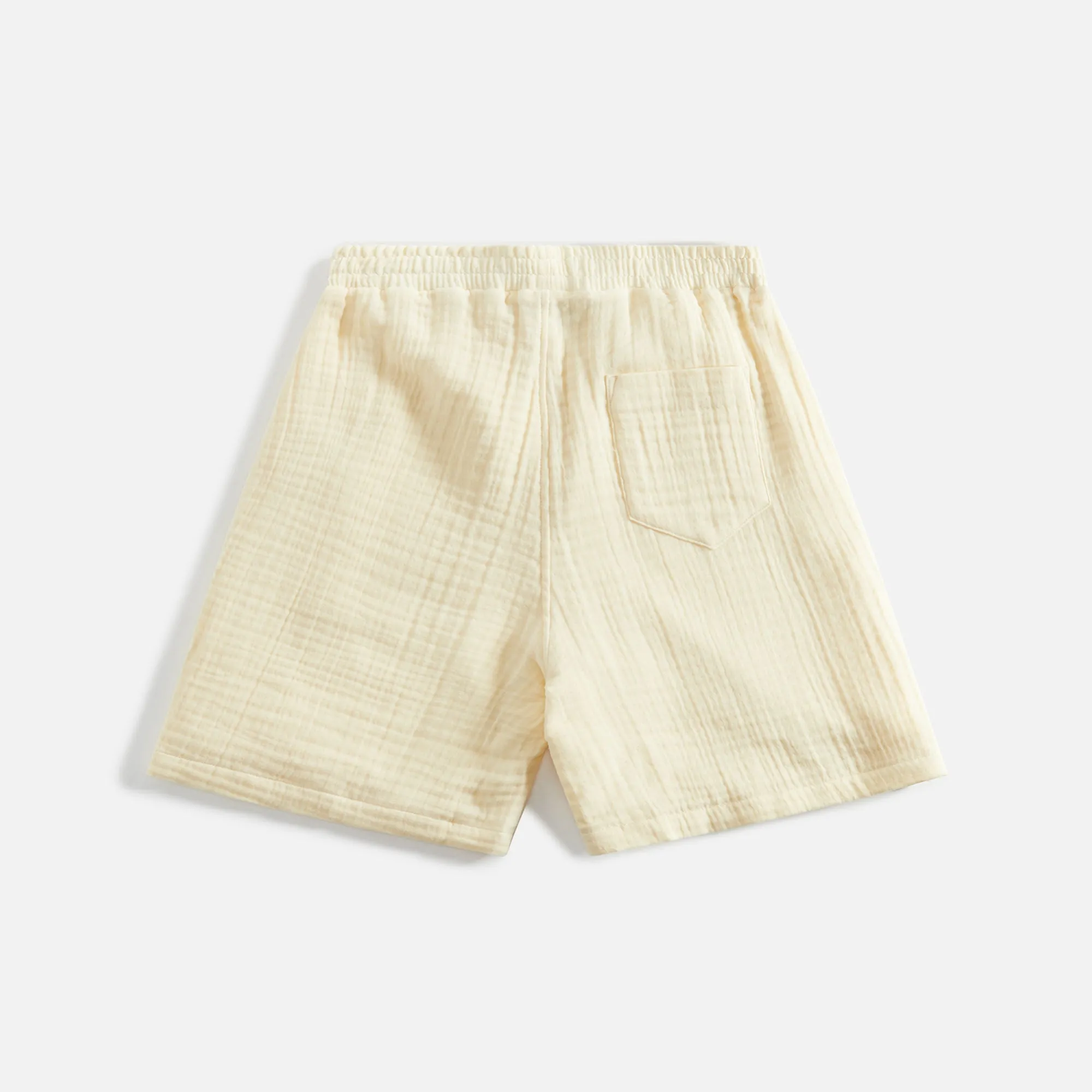 Daily Paper Enzi Seersucker Short - Icing Yellow sold by Kith product image thumbnail 2