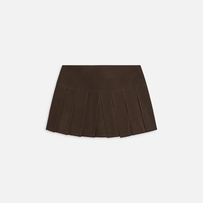 Kith Women Tyla Patina Pleated Skirt - Zoom sold by Kith